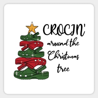 Crocin' Around The Christmas Tree Magnet